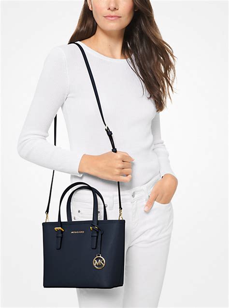 michael kors jet set travel extra-small saffiano leather tote bag|Jet Set Travel Extra.